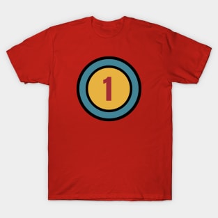 The Number 1 - One - First T-Shirt